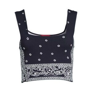 STAUD Tucson Bandana Crop Top NWT